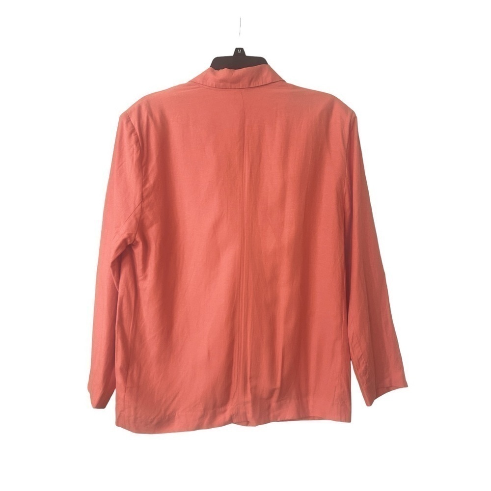 STEVE MADDEN NWT Baldwin Double Breasted Linen Blend Blazer in Spring Rose M… - Picture 5 of 9